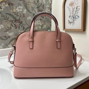 Kate Spade NEVER USED light pink leather crossbody